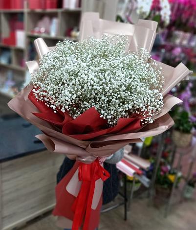 Букет цветов из: Гипсофила в Юрово