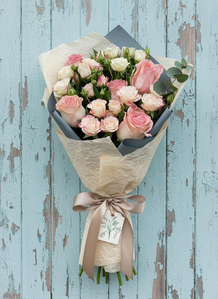 Букет цветов из: Розы в Юрово