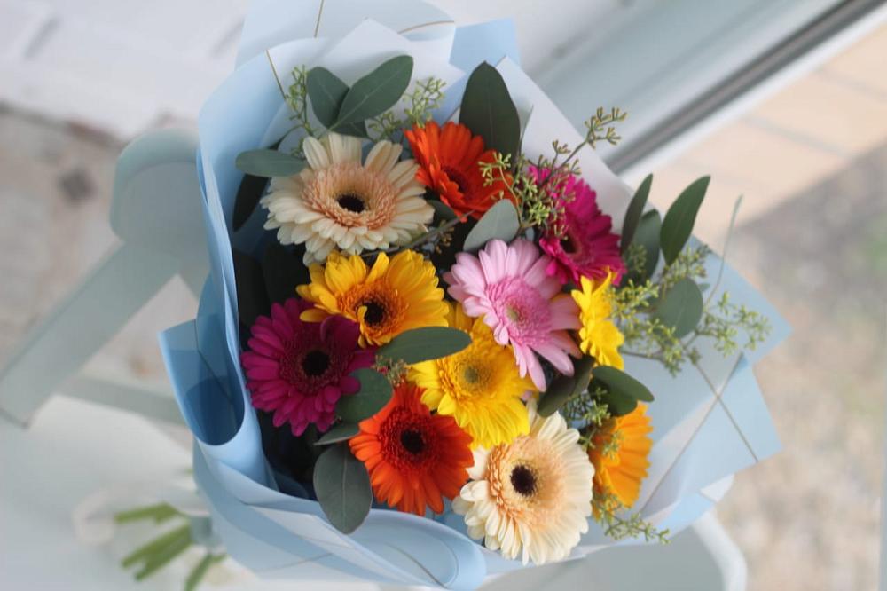 Букет цветов из: Герберы в Юрово