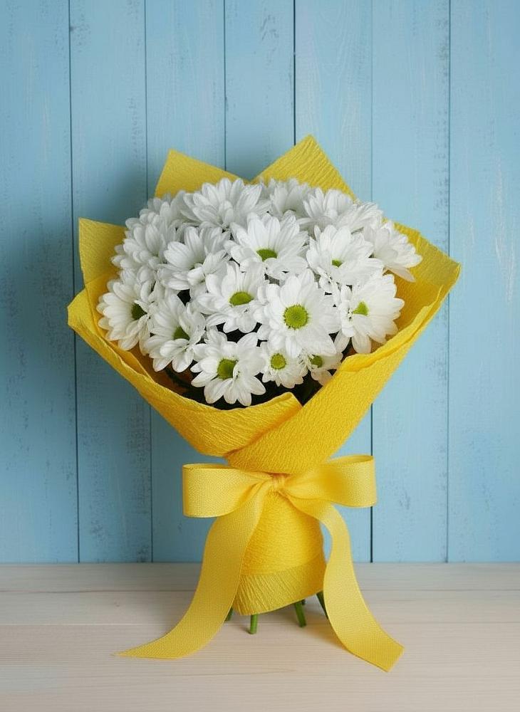 Букет цветов из: Хризантемы в Юрово