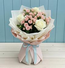 Букет цветов из:  Розы в Юрово