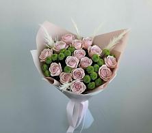 Букет цветов из:  Розы и Хризантемы в Юрово
