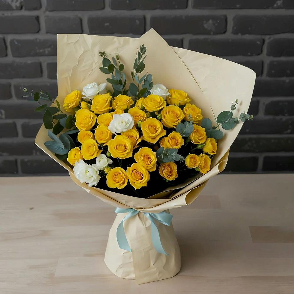 Букет цветов из: Розы в Юрово