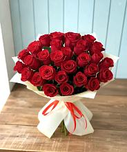 Букет 29 Красных роз в Юрово