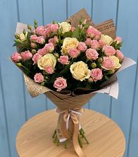 Букет цветов из:  Розы в Юрово