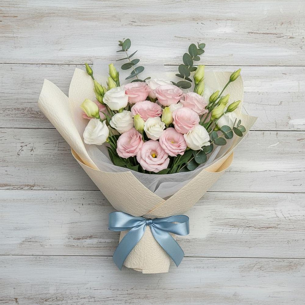 Букет цветов из: Лизиантусы в Юрово